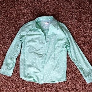 Polka Dot Button Down Shirt